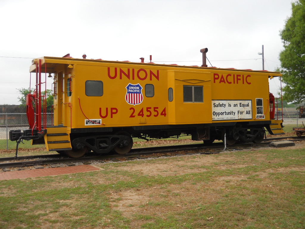 UP 24554  1Apr2011  All painted-up and pretty since 2008 at the Smithville Railroad Museum